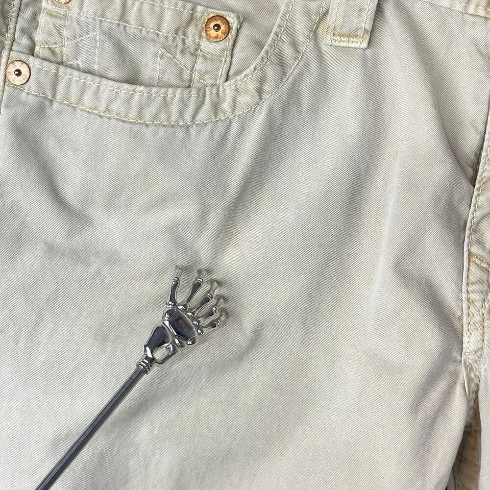 True Religion Vintage Y2K Bobby Chino Pants Men's 34 x 27 Baggy USA Made
